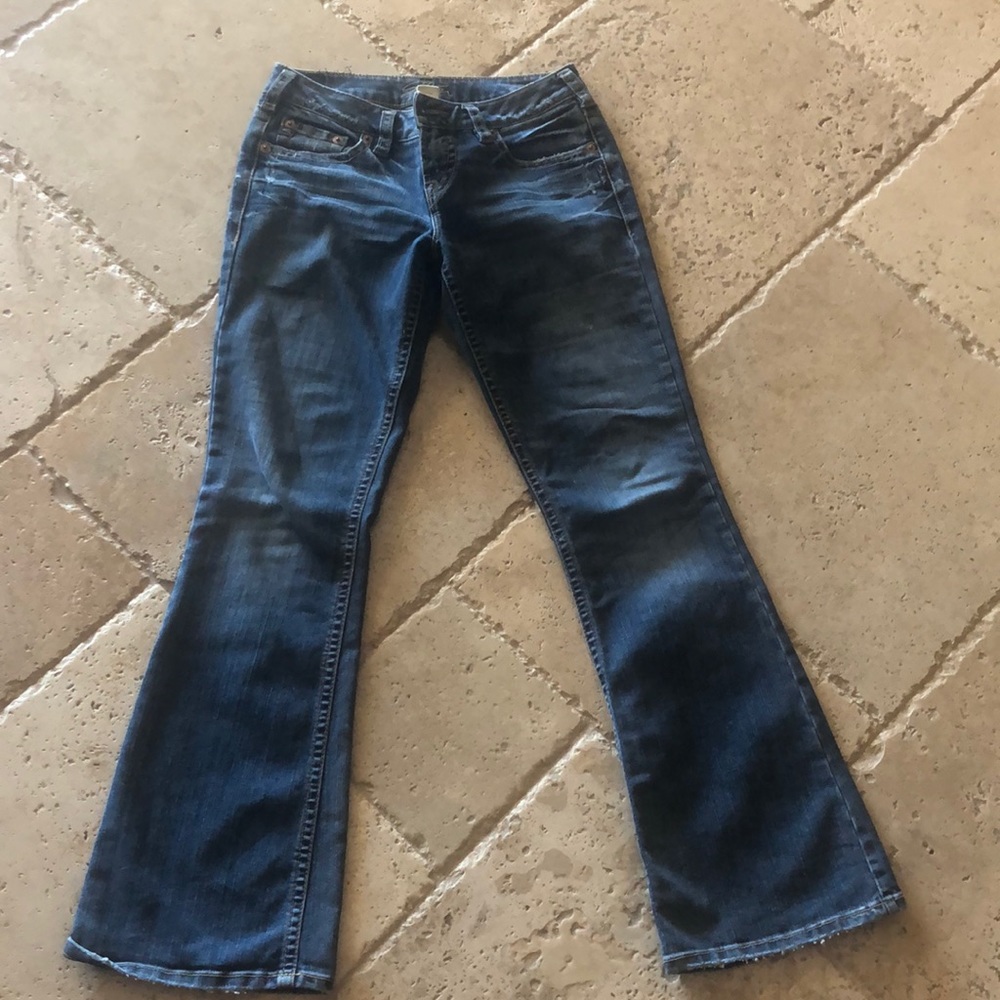 Silver jeans